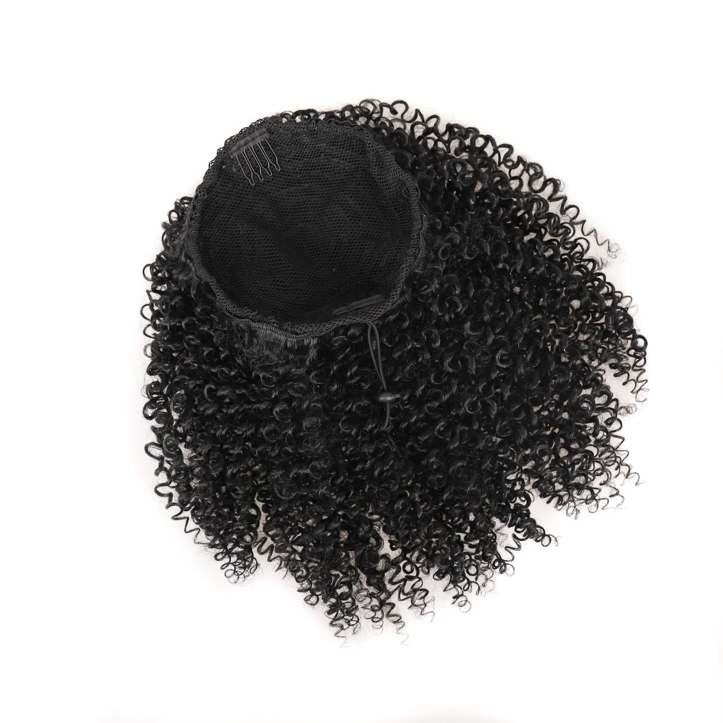 Drawstring Hair Bundle With African Black Hair Extensions